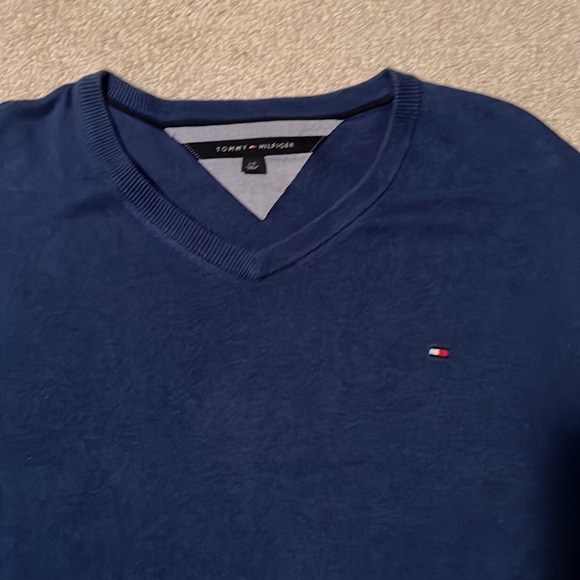Tommy Hilfiger V-Neck Sweater - Picture 2 of 4